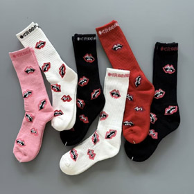 Chrome Hearts (CH) New High-Top Athletic Socks with Terry-Cushioned Soles-6038  