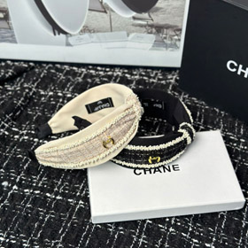 Chanel wide-brimmed high-top headband-6238  
